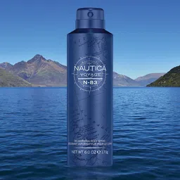 Nautica Men Voyage N83 Deodorizing Body Spray - 170g (150ml)-25