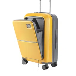 Urban Jungle Front open Hard-Sided Cabin Trolley Bag-image-95