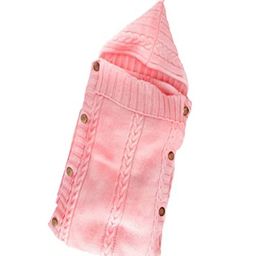 Babymoon Infant Knitted Woollen Swaddle Sleeping Bag-25