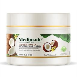 Medimade Coconut & Vanilla Moisturising Cream - 200 gm-19