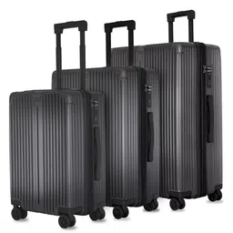 CARRIALL Unisex 3-Pcs Textured Hard Sided Trolly Bags-12
