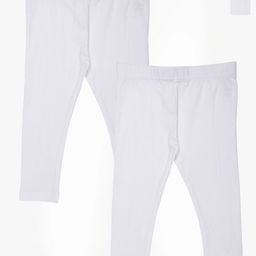 De Moza Girls Pack Of 2 Ankle-Length Slip On Leggings-image-99