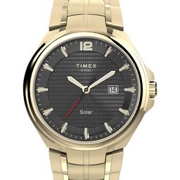 Timex Men Solar Analogue Stainless Steel Watch - TW2V39800UJ-34