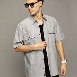 The Roadster Lifestyle Co Men Pure Cotton Casual Shirt-image-90
