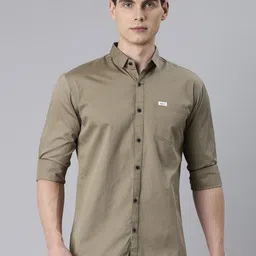 Majestic Man Men Comfort Slim Fit Pure Cotton Casual Shirt-picture-25