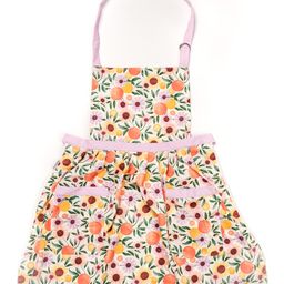 happywagon Orange Garden Printed Apron-23