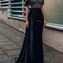 KPOP Women V-Neck Solid Sleeveless Polyester Bodycon Dress-picture-32