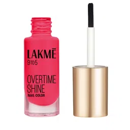 Lakme 9 to 5 Primer + Gloss Nail Colour - Red Carnival - 6ml-28