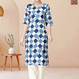 Moda Rapido Pack of 2 Printed Straight Kurta with Trousers-picture-22