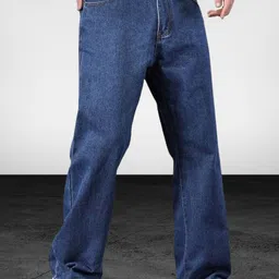 DENIMLOOK Men Relaxed Fit Mid-Rise Stretchable Jeans-picture-13
