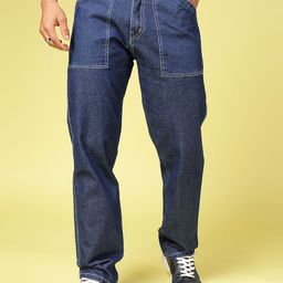 Rigo Men Straight Fit Low Distress Stretchable Jeans-picture-24