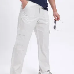glitchez Men Mid-Rise Pure Cotton Relaxed Fit Cargos-picture-10