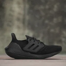 ADIDAS Women Black Textile Sustainable Running Shoes-image-6