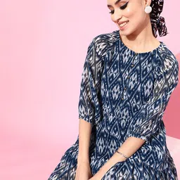 SCOUP Women Striking Multicoloured Solid Dress-image-53