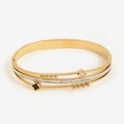 DressBerry Women Stone Studded Bangle-Style Bracelet-49