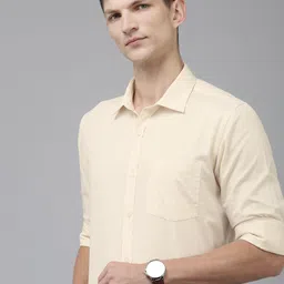 Park Avenue Pure Cotton Slim Fit Opaque Formal Shirt-picture-40