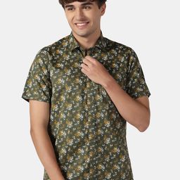 Blackberrys Men Slim Fit Floral Printed Casual Shirt-picture-40