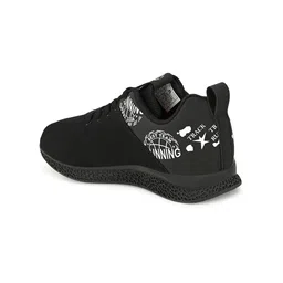 OFF LIMITS Men Black Mesh Running Non-Marking Shoes image 5