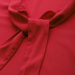 her by invictus Rust Red Top With Cuffed Sleeves image 2