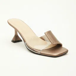 Vishudh Grey open toe heels image 5