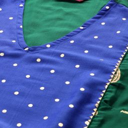Sangria Ethnic Motifs Printed Regular Kurta with Trouser image 2