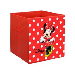 Kuber Industries Set Of 4 Red Printed Multi-Utility Foldable Storage Boxes image 4