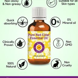Deve Herbes Pure Red Cidar Essential Oil - 50 ml image 3