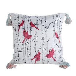 eyda Multicoloured Set of 2 Abstract Square Cushion Covers image 4