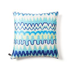 HOUZZCODE Multicoloured Set of 2 Printed 16'' x 16'' Square Cushion Covers image 2