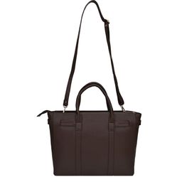 HORRA PU Structured Shoulder Bag with Applique image 4