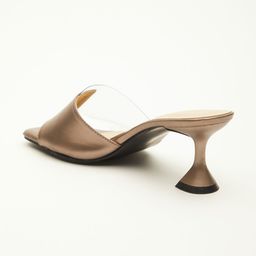 Vishudh Grey open toe heels image 3