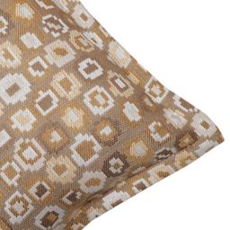 MASPAR Beige Single Patterned 18" x 18" Square Cushion Cover image 4