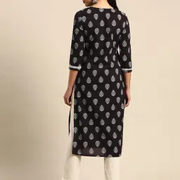 anayna Ethnic Motifs Printed Block Print Kurta image 2