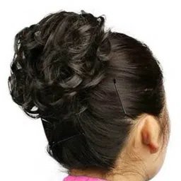 CRIBE Ruffel Hair Extension - Brown-26