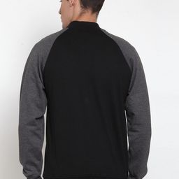 Kalt Men Black Solid Sporty Jacket image 2