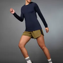 CULT Women's Base Layer Navy Compression Running Top image 5
