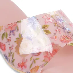 Metro Printed Open Toe Block Heels image 2