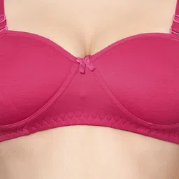 JJAAGG T Black & Maroon Bra Medium Coverage Lightly Padded image 4