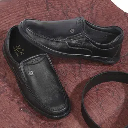 Buckaroo Men Errol Textured Leather Slip-On Sneakers-picture-57