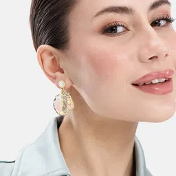 DressBerry Contemporary Mismatch Drop Earrings-20