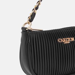 Carlton London Textured Structured Shoulder Bag image 5