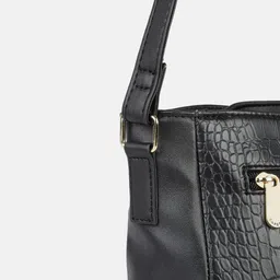 Caprese Animal Textured Structured Shoulder Bag image 5