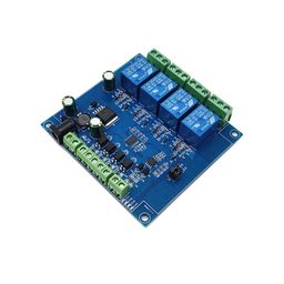 7-24V Modbus RTU 4, Channels Relay Module, RS485/TTL Anti-Reverse, Connection image 2