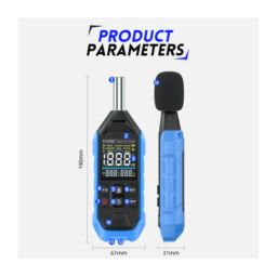 FNIRSI FDM01 Digital Noise Decibel Meter High-Precision Sound Level Measurement With Data Logging and Display - RS8386FNIRSI FDM01 Digital Noise Decibel Meter High-Precision Sound Level Measurement With Data Logging and Display - RS8386 image 3