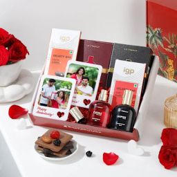 Personalized Timeless Love Anniversary Gift Hamper-image-5