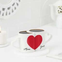 Our Heart Personalized Couples Mug-34