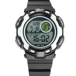 Zoop Kids Unisex Grey Digital Watch 16009PP01-21