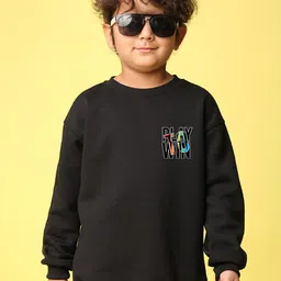 NUSYL Kids Fleece Pullover Oversized Sweatshirt-image-72