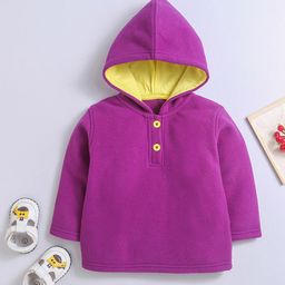 Nino Bambino Unisex Kids Purple Solid Sweatshirt-image-15
