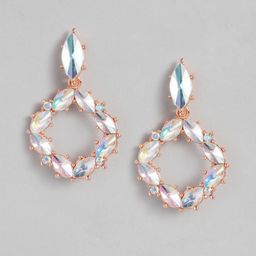 Anouk Gold-Plated Teardrop Shaped Drop Earrings-picture-20